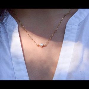 14k pearl necklace